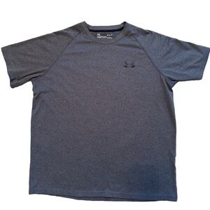 Under Armour Men's Gray Charcoal Athletic Heatgear Shirt Size Medium